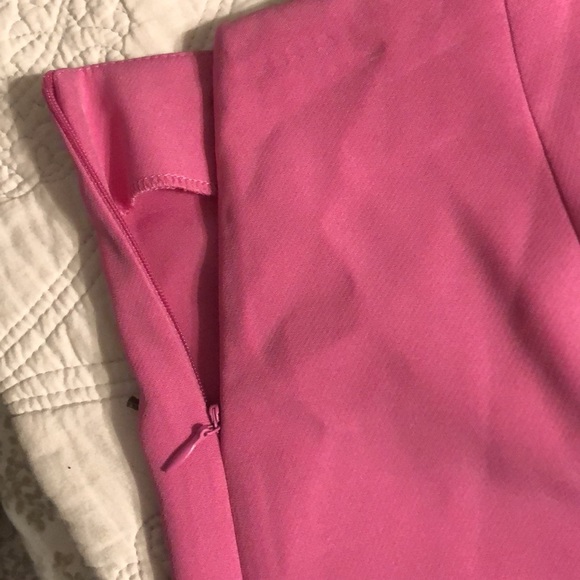 Pink wide leg pant and cropped tank set Size Med - Picture 8 of 9